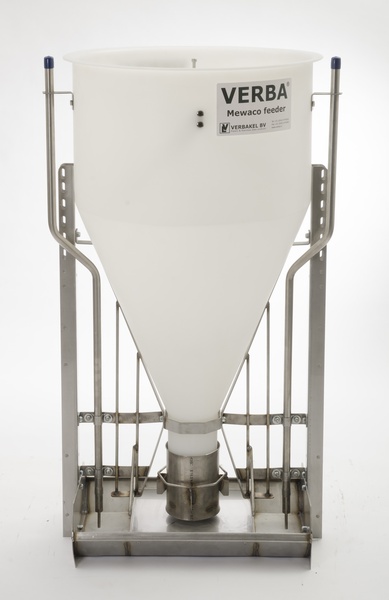 A00-4125 Mewaco Futtertrog für Ferkel Mewaco-Futtertrog für Mehl für entwöhnte Ferkel